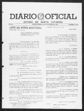 Diário Oficial do Estado de Santa Catarina. Ano 40. N° 10321 de 16/09/1975
