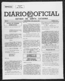 Diário Oficial do Estado de Santa Catarina. Ano 55. N° 13719 de 12/06/1989