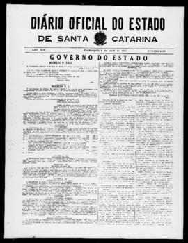 Diário Oficial do Estado de Santa Catarina. Ano 14. N° 3438 de 01/04/1947