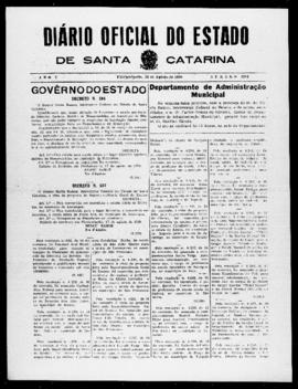 Diário Oficial do Estado de Santa Catarina. Ano 5. N° 1283 de 20/08/1938