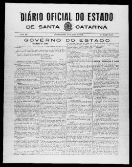 Diário Oficial do Estado de Santa Catarina. Ano 11. N° 2754 de 13/06/1944