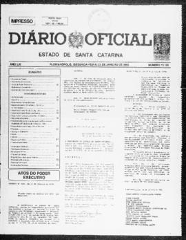 Diário Oficial do Estado de Santa Catarina. Ano 61. N° 15109 de 23/01/1995