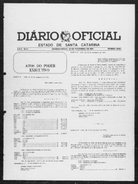 Diário Oficial do Estado de Santa Catarina. Ano 41. N° 10614 de 22/11/1976