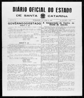 Diário Oficial do Estado de Santa Catarina. Ano 5. N° 1223 de 06/06/1938