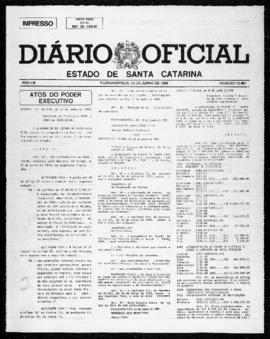Diário Oficial do Estado de Santa Catarina. Ano 53. N° 12981 de 20/06/1986