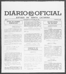 Diário Oficial do Estado de Santa Catarina. Ano 51. N° 12436 de 03/04/1984
