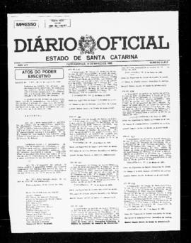 Diário Oficial do Estado de Santa Catarina. Ano 54. N° 13412 de 14/03/1988