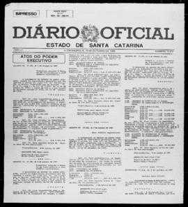 Diário Oficial do Estado de Santa Catarina. Ano 52. N° 12812 de 10/10/1985