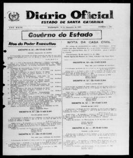 Diário Oficial do Estado de Santa Catarina. Ano 29. N° 7203 de 29/12/1962