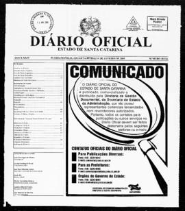 Diário Oficial do Estado de Santa Catarina. Ano 74. N° 18526 de 14/01/2009