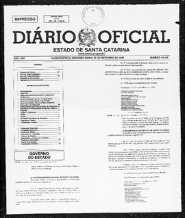 Diário Oficial do Estado de Santa Catarina. Ano 66. N° 16245 de 06/09/1999