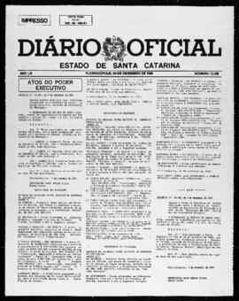 Diário Oficial do Estado de Santa Catarina. Ano 53. N° 13098 de 04/12/1986