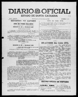 Diário Oficial do Estado de Santa Catarina. Ano 29. N° 7001 de 01/03/1962