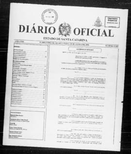 Diário Oficial do Estado de Santa Catarina. Ano 72. N° 17957 de 30/08/2006