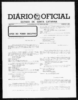 Diário Oficial do Estado de Santa Catarina. Ano 43. N° 11058 de 31/08/1978