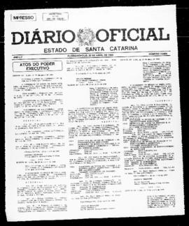 Diário Oficial do Estado de Santa Catarina. Ano 55. N° 13684 de 20/04/1989