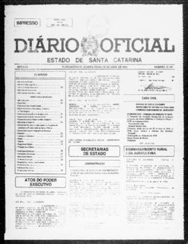 Diário Oficial do Estado de Santa Catarina. Ano 62. N° 15167 de 20/04/1995