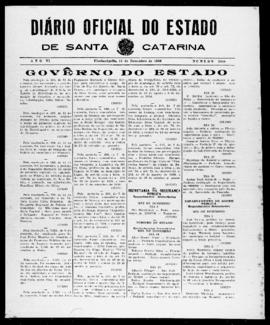 Diário Oficial do Estado de Santa Catarina. Ano 6. N° 1658 de 11/12/1939