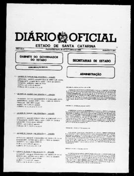Diário Oficial do Estado de Santa Catarina. Ano 46. N° 11591 de 29/10/1980
