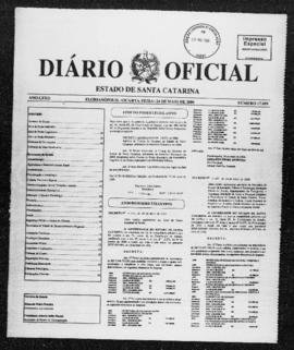 Diário Oficial do Estado de Santa Catarina. Ano 72. N° 17889 de 24/05/2006