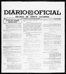 Diário Oficial do Estado de Santa Catarina. Ano 51. N° 12544 de 10/09/1984