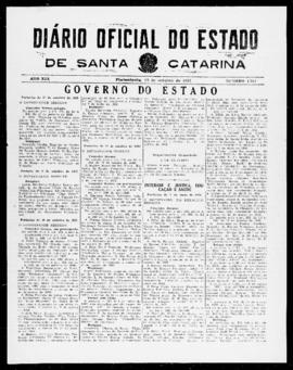 Diário Oficial do Estado de Santa Catarina. Ano 19. N° 4767 de 22/10/1952