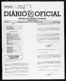 Diário Oficial do Estado de Santa Catarina. Ano 67. N° 16503 de 21/09/2000