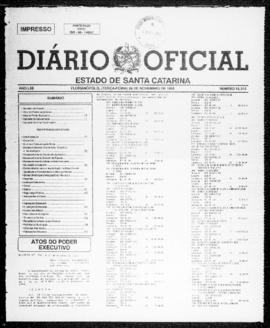 Diário Oficial do Estado de Santa Catarina. Ano 62. N° 15315 de 28/11/1995