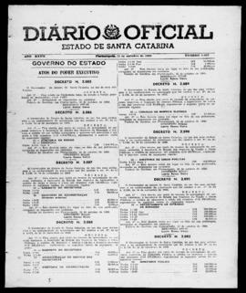 Diário Oficial do Estado de Santa Catarina. Ano 27. N° 6662 de 13/10/1960