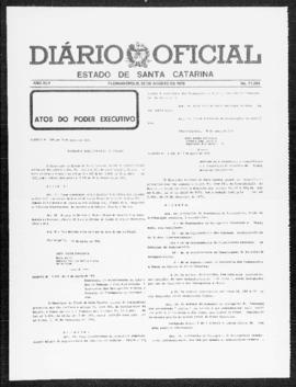 Diário Oficial do Estado de Santa Catarina. Ano 45. N° 11284 de 02/08/1979