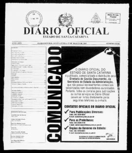 Diário Oficial do Estado de Santa Catarina. Ano 75. N° 18566 de 13/03/2009