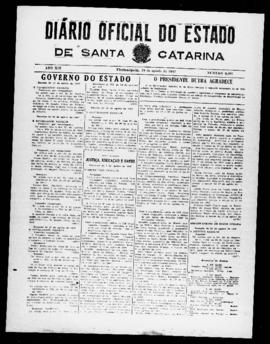 Diário Oficial do Estado de Santa Catarina. Ano 14. N° 3536 de 28/08/1947