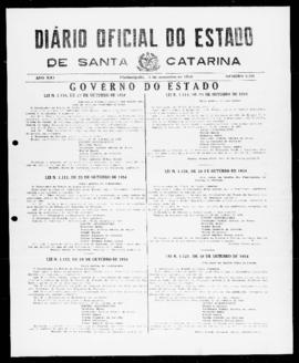 Diário Oficial do Estado de Santa Catarina. Ano 21. N° 5250 de 05/11/1954