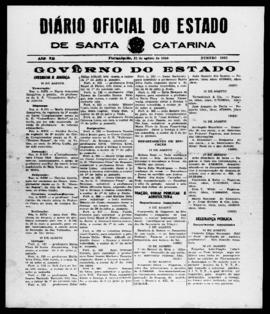 Diário Oficial do Estado de Santa Catarina. Ano 7. N° 1831 de 21/08/1940