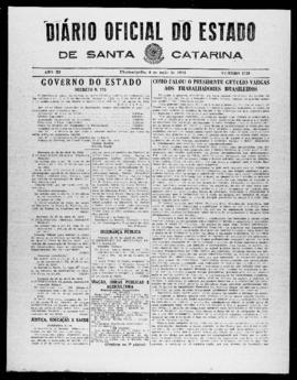 Diário Oficial do Estado de Santa Catarina. Ano 11. N° 2729 de 03/05/1944