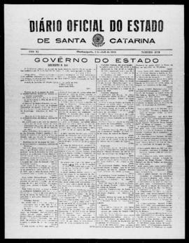Diário Oficial do Estado de Santa Catarina. Ano 11. N° 2712 de 03/04/1944
