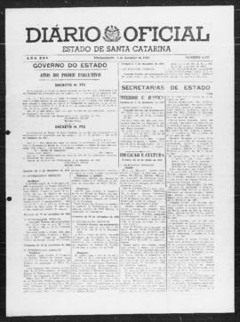 Diário Oficial do Estado de Santa Catarina. Ano 25. N° 6222 de 04/12/1958