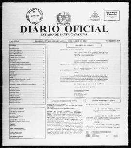 Diário Oficial do Estado de Santa Catarina. Ano 74. N° 18347 de 23/04/2008