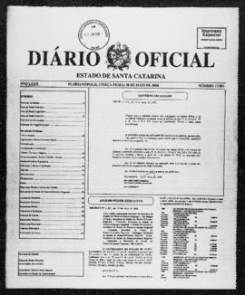 Diário Oficial do Estado de Santa Catarina. Ano 72. N° 17893 de 30/05/2006