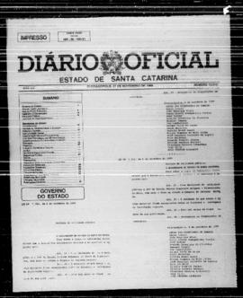 Diário Oficial do Estado de Santa Catarina. Ano 54. N° 13819 de 07/11/1989