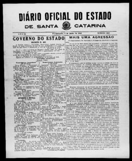 Diário Oficial do Estado de Santa Catarina. Ano 9. N° 2269 de 02/06/1942
