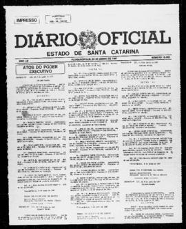 Diário Oficial do Estado de Santa Catarina. Ano 53. N° 13222 de 09/06/1987