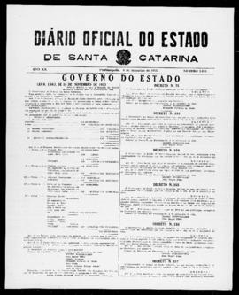 Diário Oficial do Estado de Santa Catarina. Ano 20. N° 5034 de 04/12/1953