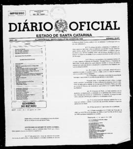 Diário Oficial do Estado de Santa Catarina. Ano 65. N° 15977 de 07/08/1998