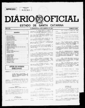 Diário Oficial do Estado de Santa Catarina. Ano 58. N° 14861 de 26/01/1994