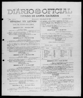 Diário Oficial do Estado de Santa Catarina. Ano 28. N° 6969 de 15/01/1962