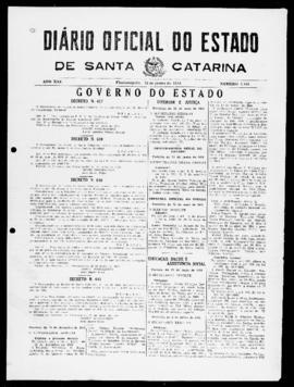 Diário Oficial do Estado de Santa Catarina. Ano 21. N° 5161 de 23/06/1954