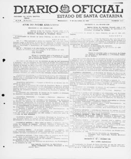 Diário Oficial do Estado de Santa Catarina. Ano 35. N° 8637 de 01/11/1968