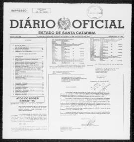 Diário Oficial do Estado de Santa Catarina. Ano 68. N° 16730 de 23/08/2001