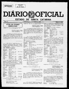 Diário Oficial do Estado de Santa Catarina. Ano 53. N° 13268 de 13/08/1987
